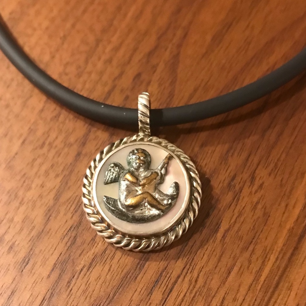 Button Necklace